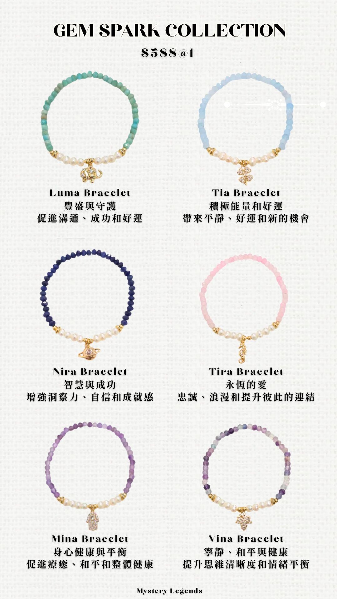 Luxnara 手串 order !!