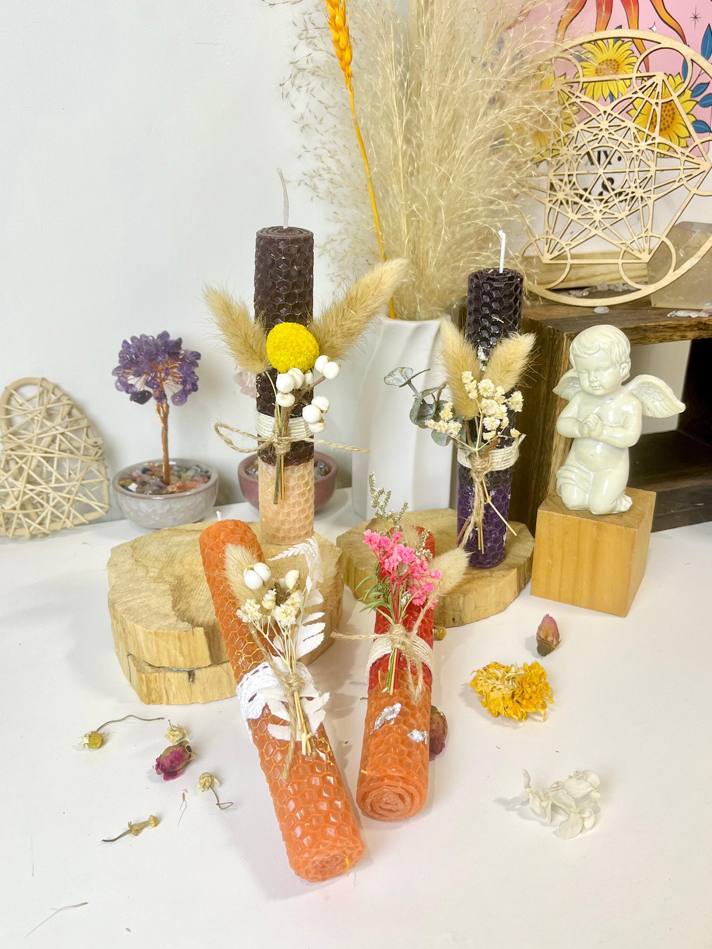 手工魔法捲捲蠟燭 - Ultimate Limited Beeswax Magickal Candles - typhoon limited