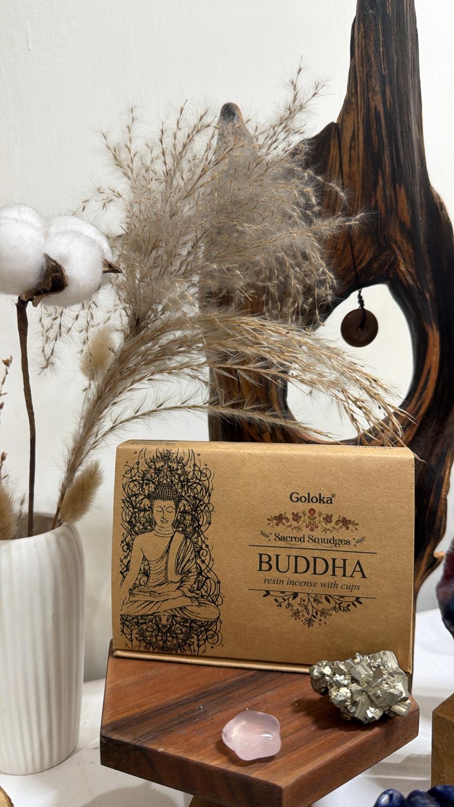 Goloka Smudge Cups - Buddha