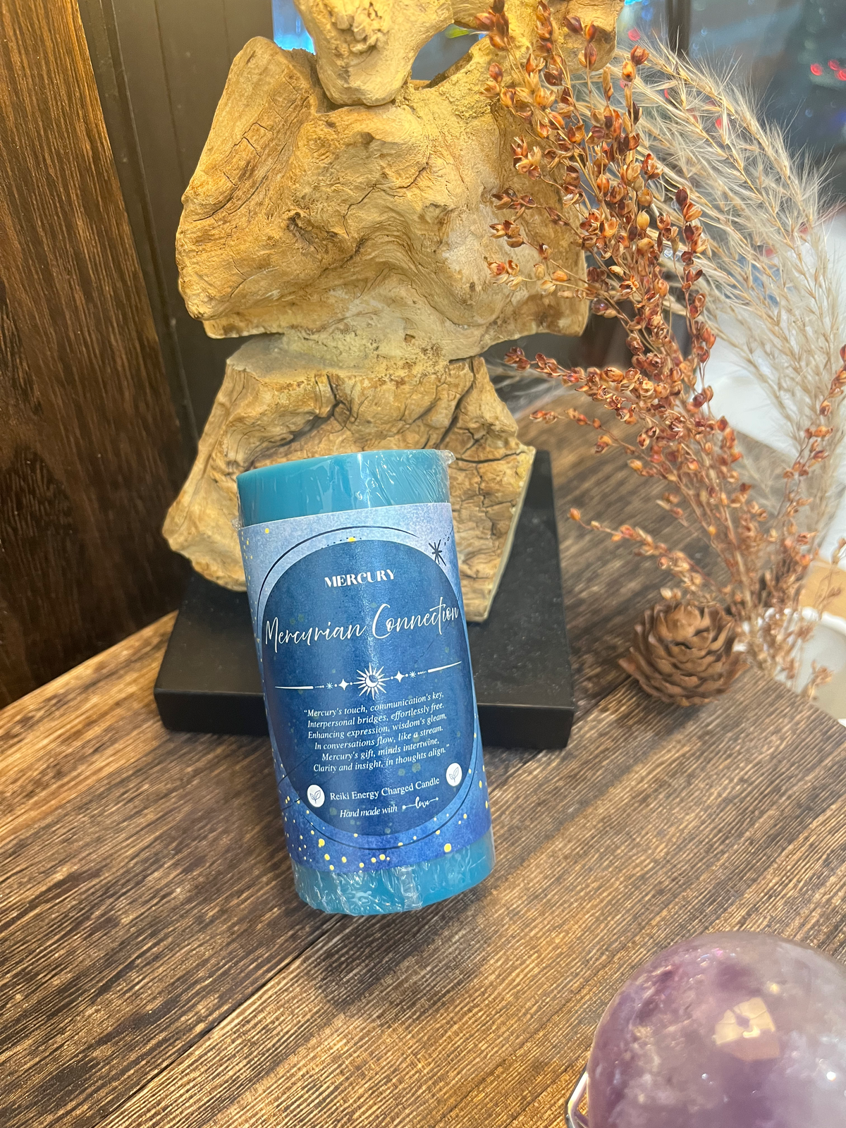 Radiant Soul Planetary Collection Candle - Mercury