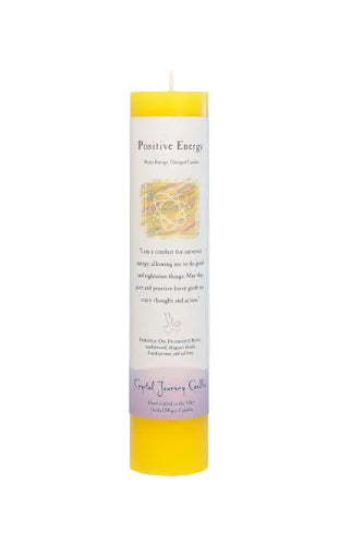 Crystal Journey Herbal Magic Pillars - Positive Energy