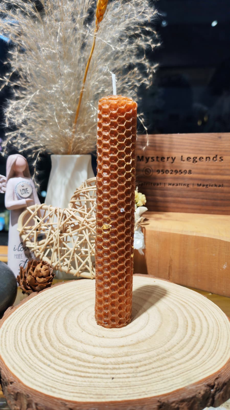 Stability Beeswax Candle