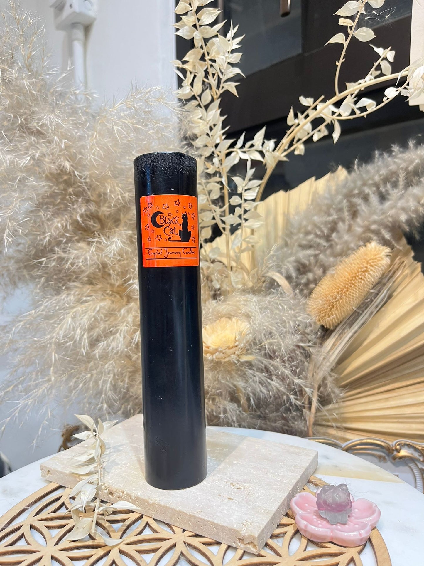 Crystal Journey Herbal Magic Pillars - Blackcat