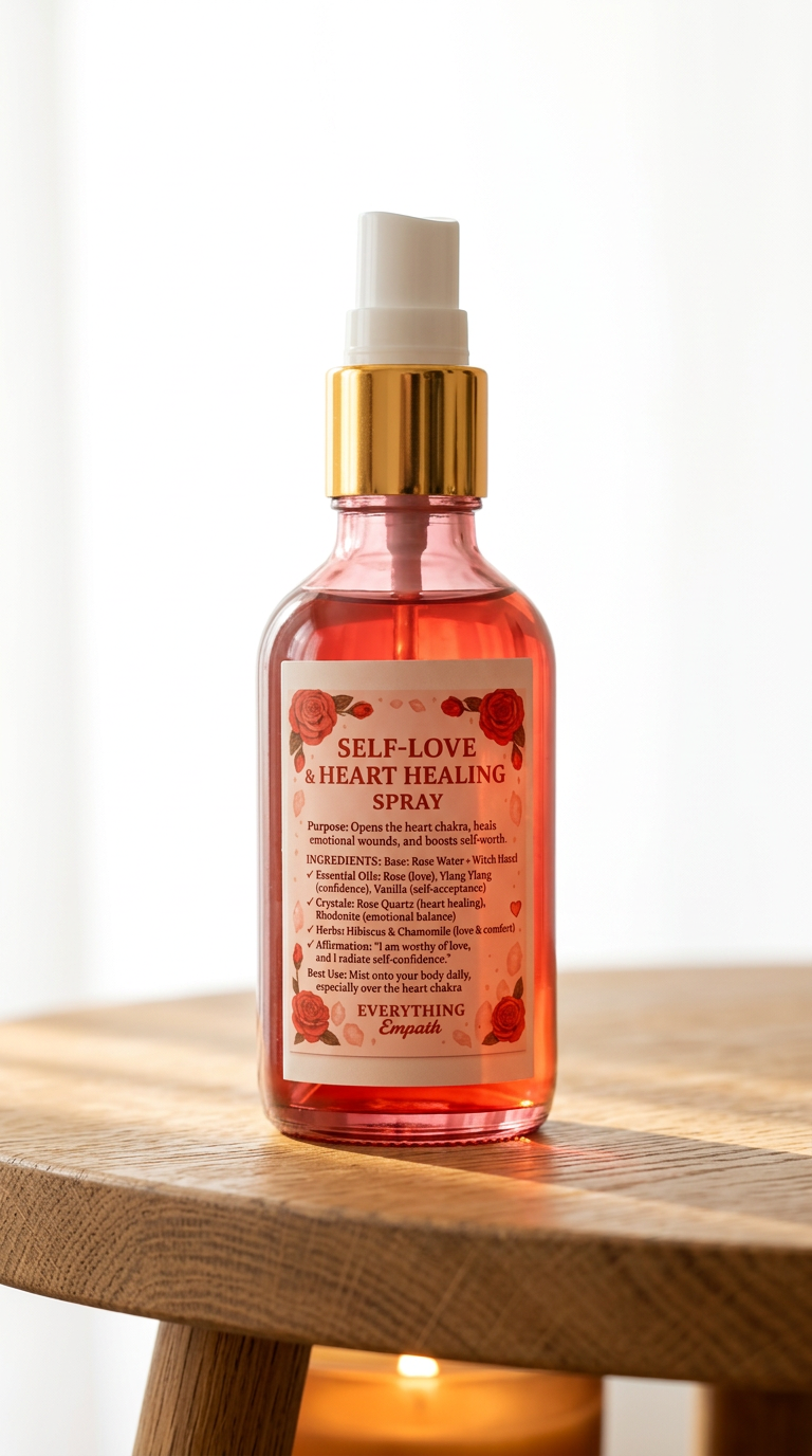 Self Love & Heart Healing Spray