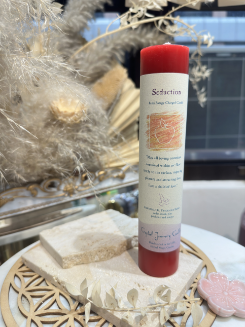 Crystal Journey Herbal Magic Pillars - Seduction