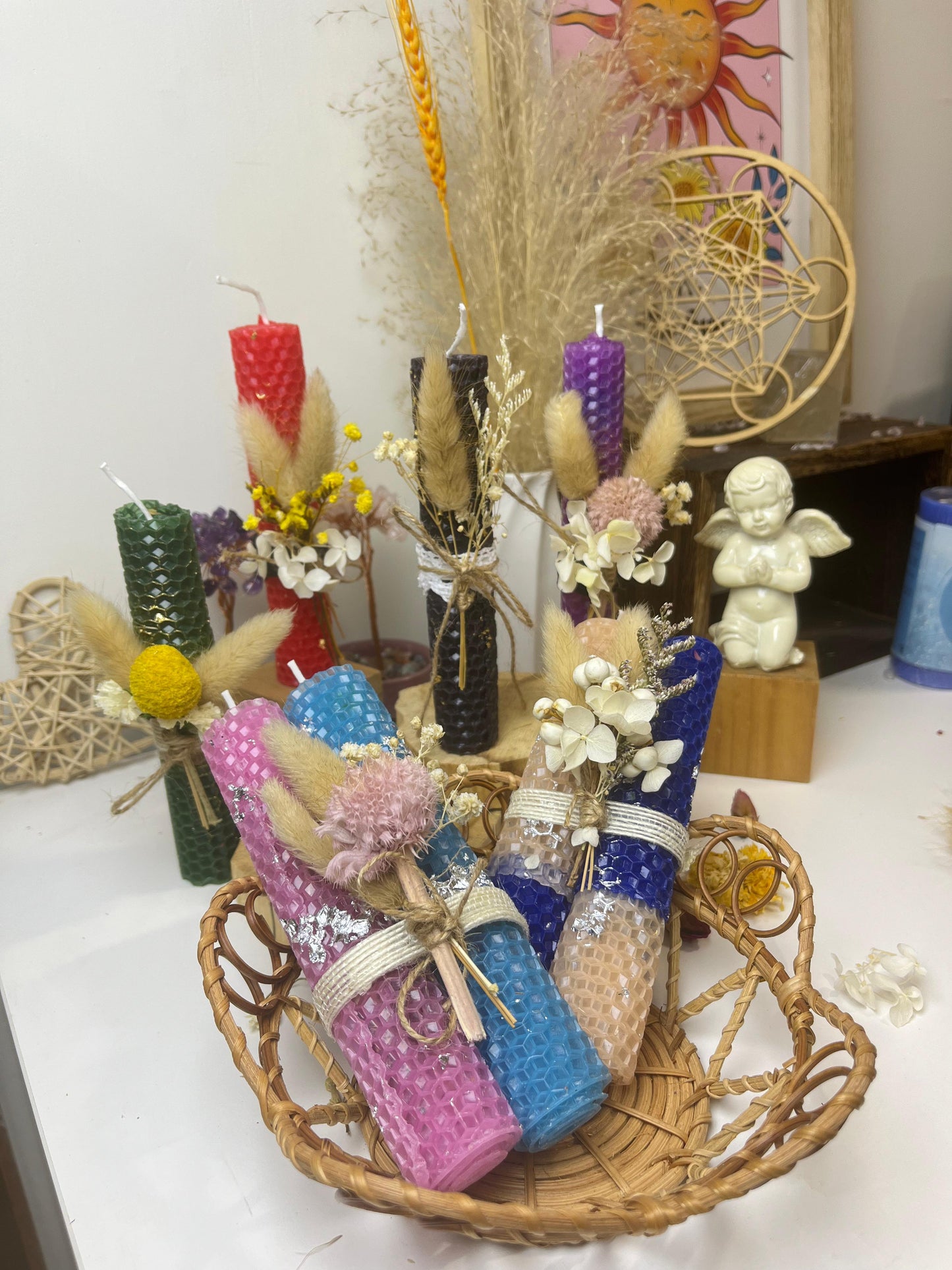 Binding Love Beeswax Candle