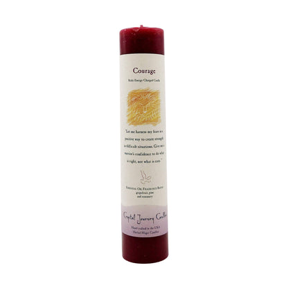 Crystal Journey Herbal Magic Pillars -  Courage