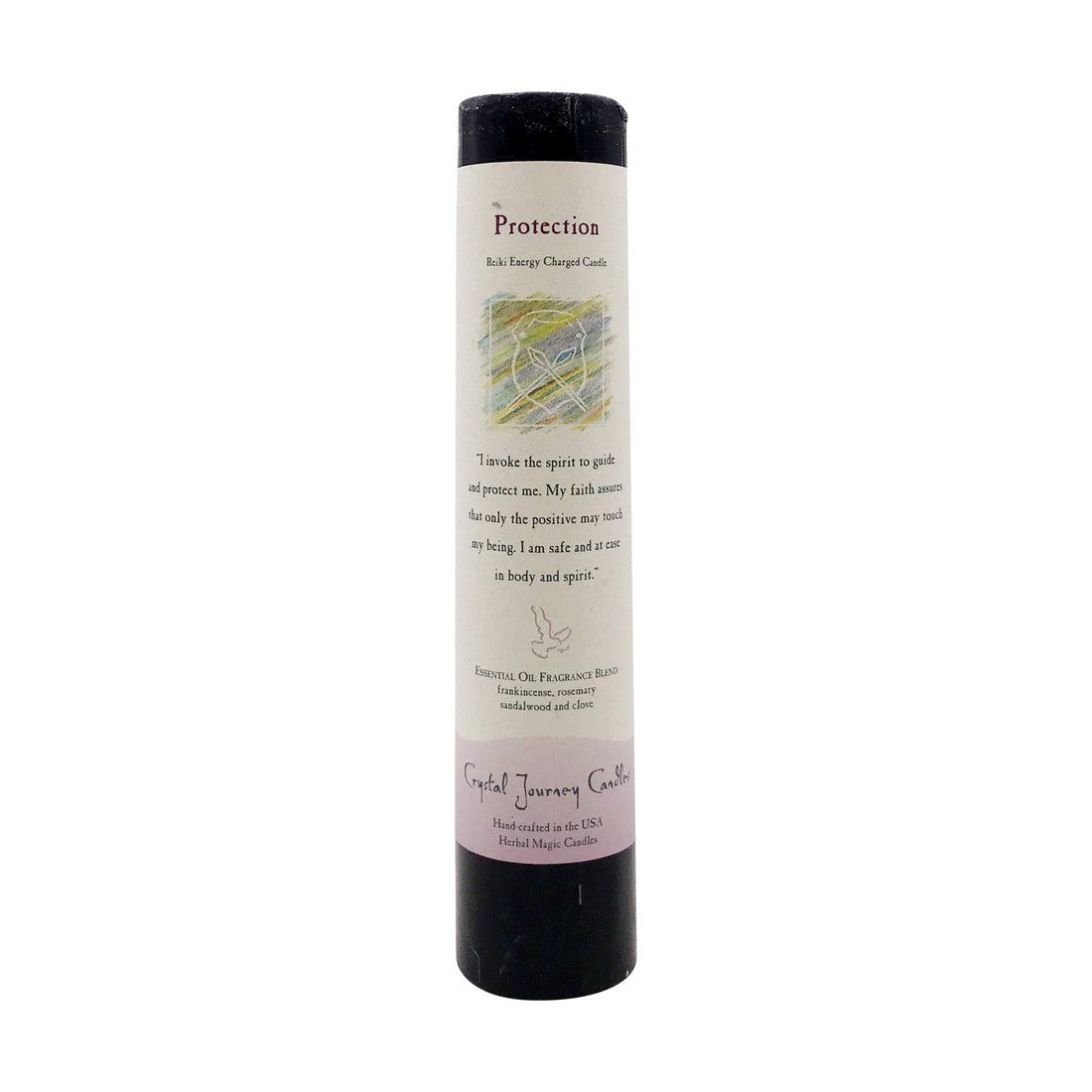 Crystal Journey Herbal Magic Pillars - Protection