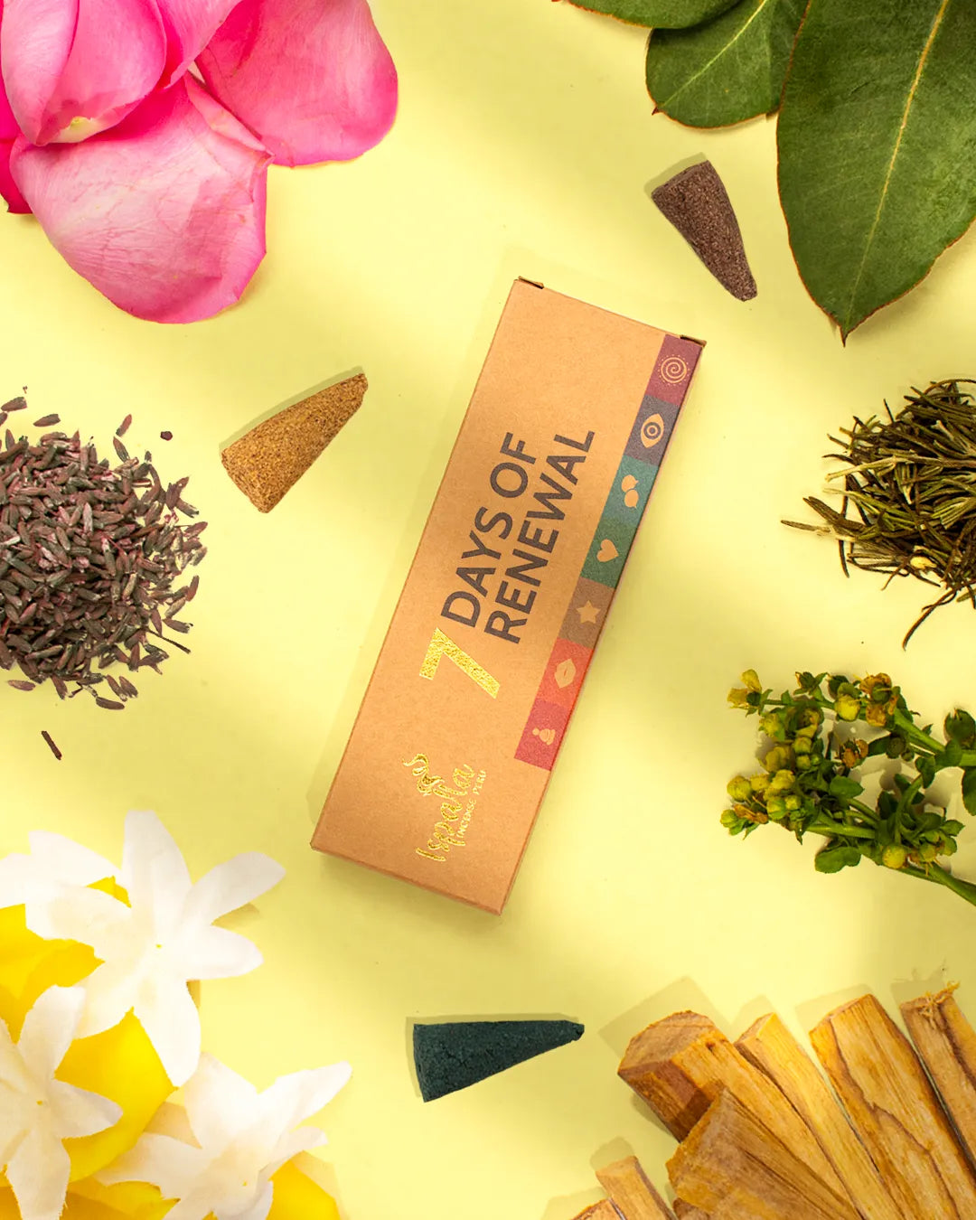 7 Days of Renewal Incense Cones