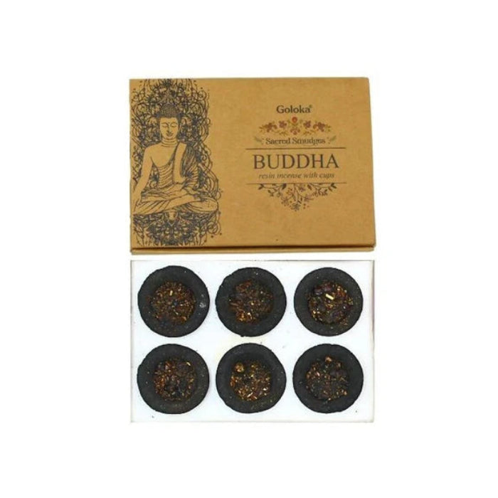 Goloka Smudge Cups - Buddha