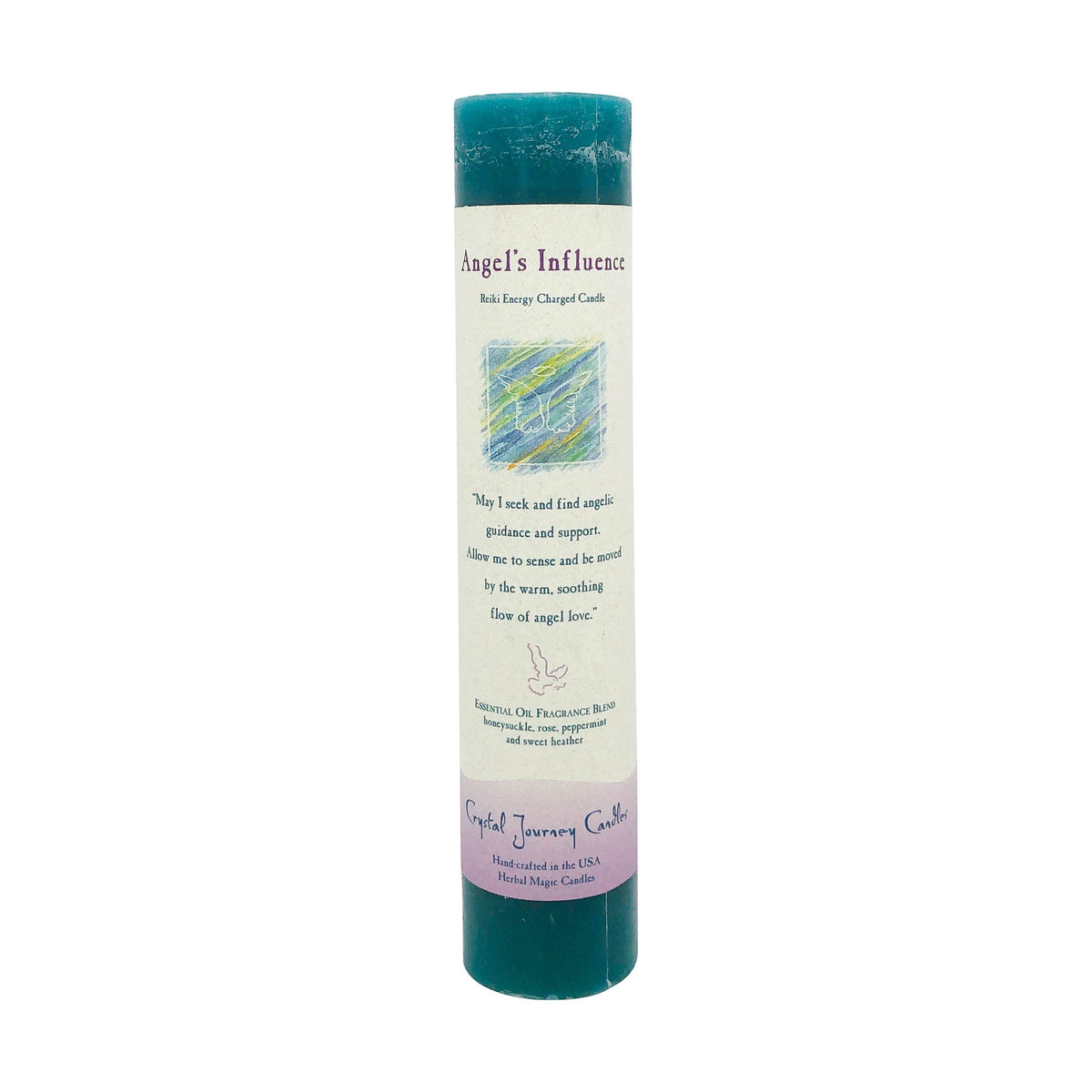 Crystal Journey Herbal Magic Pillars -  Angel&
