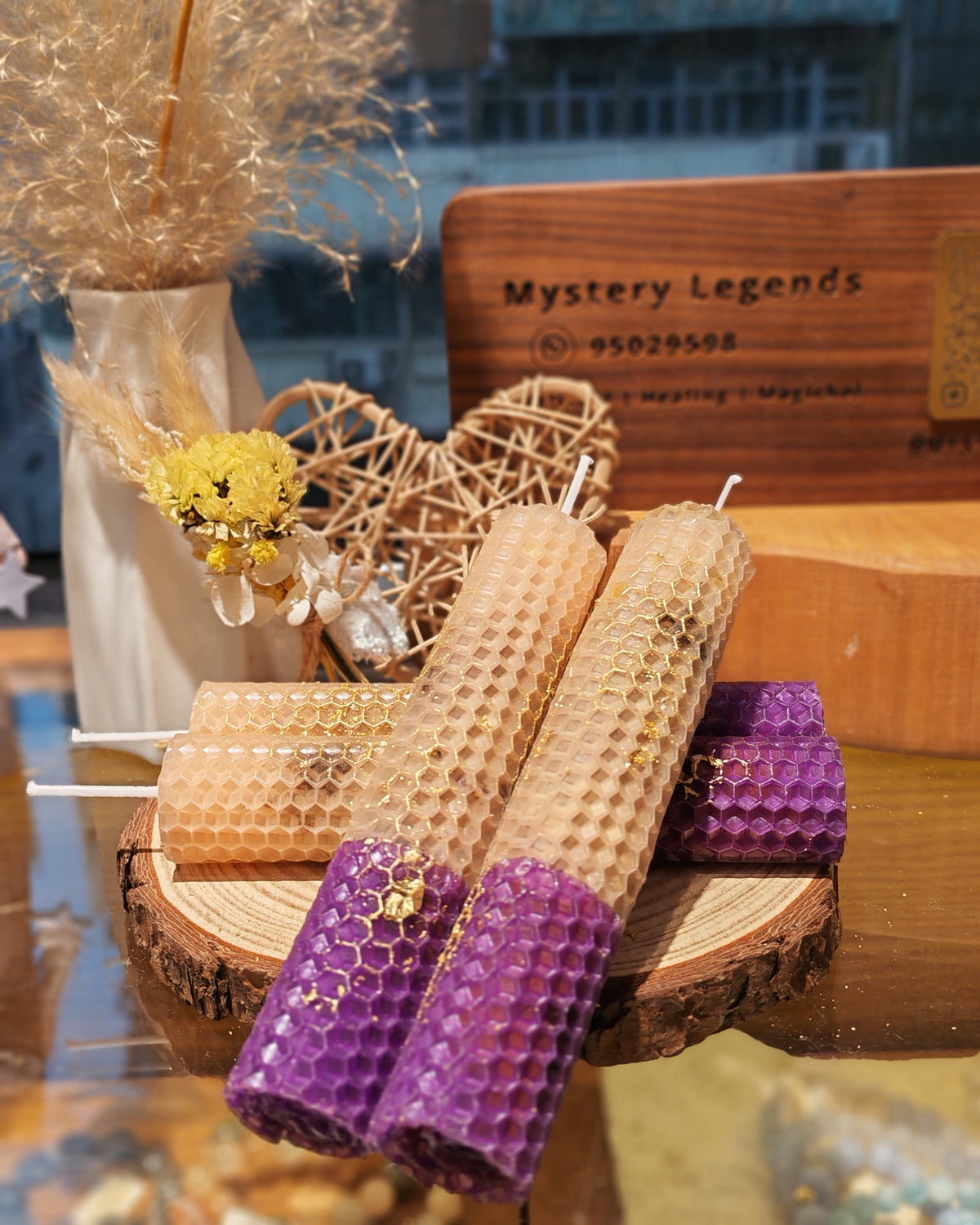 Jala Jala Beeswax Candle