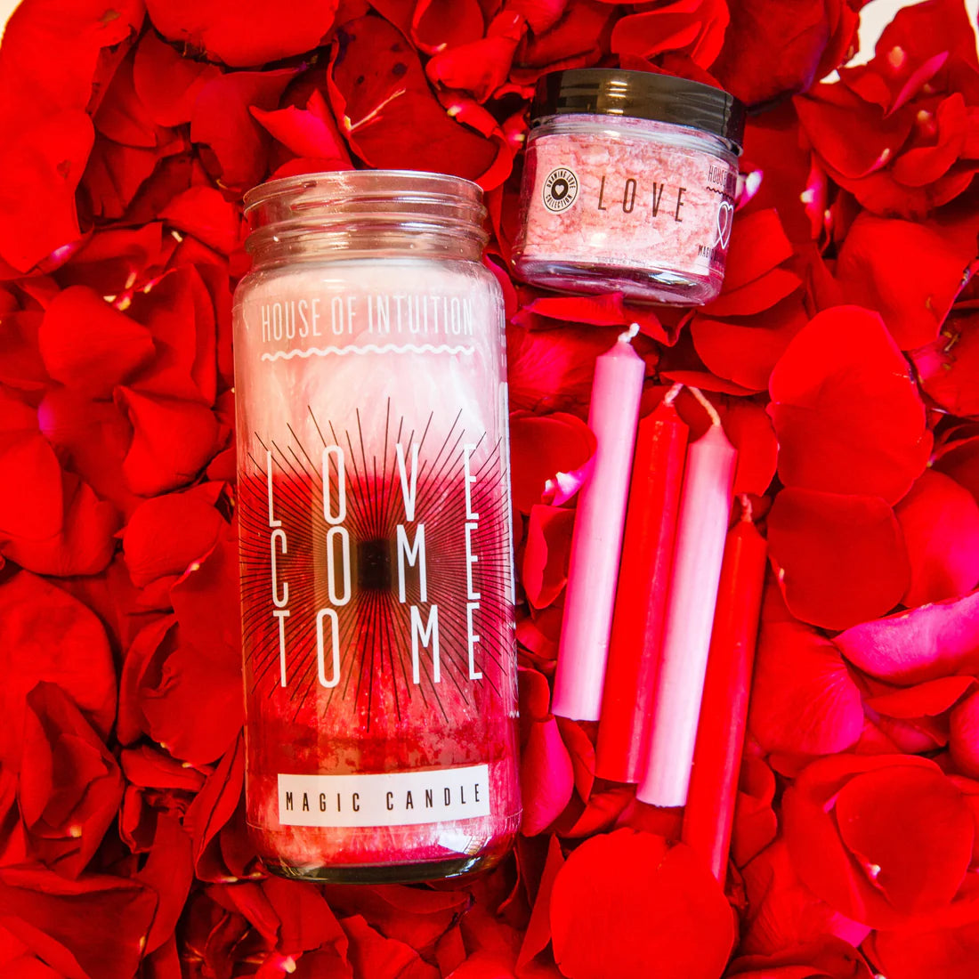 Love Come to Me Magic Candle