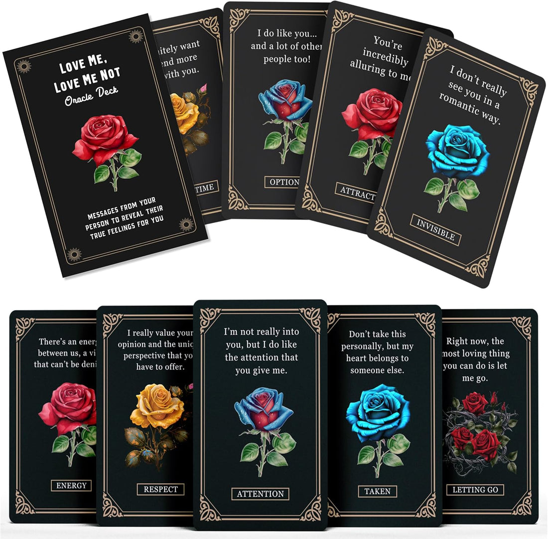 Love me, Love me Not Oracle Card