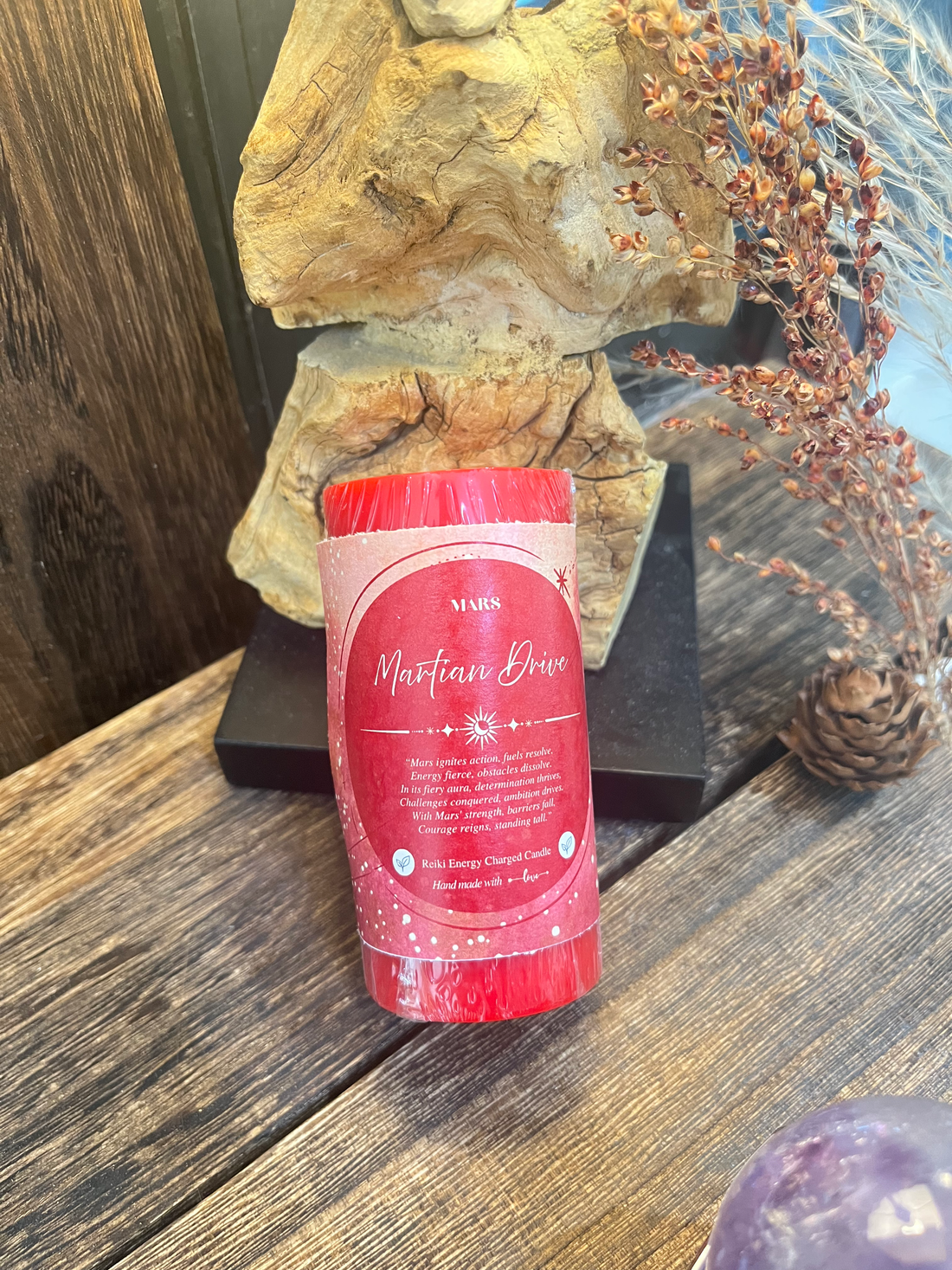 Radiant Soul Planetary Collection Candle - Mars
