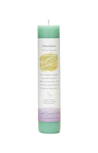 Crystal Journey Herbal Magic Pillars - Abundance