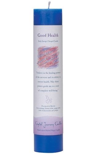 Crystal Journey Herbal Magic Pillars - Good Health