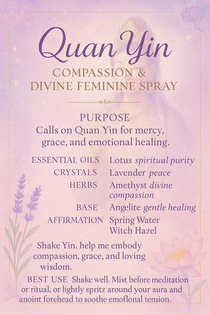Quan Yin Spray