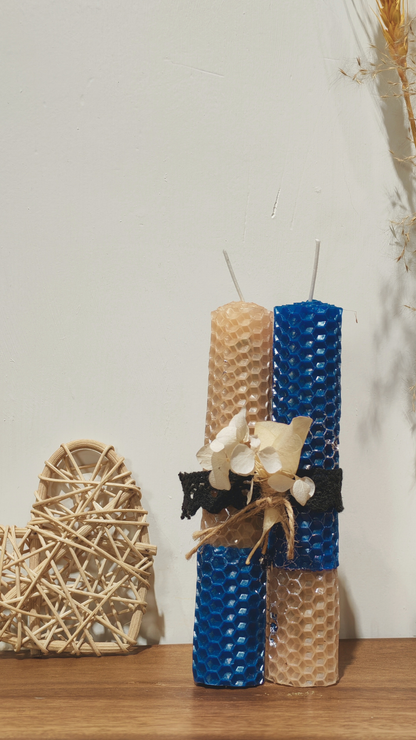 Communication Beeswax Candle