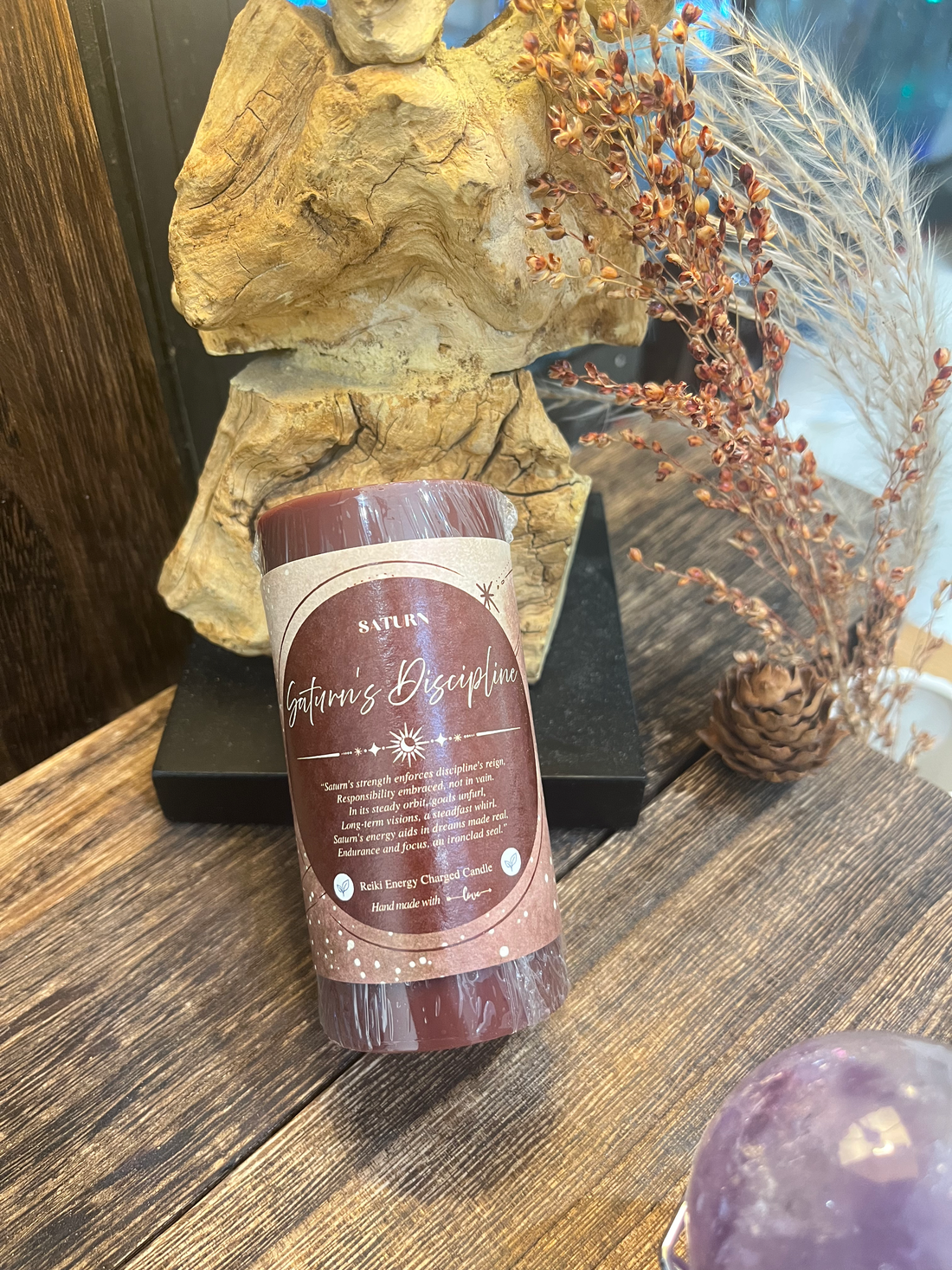Radiant Soul Planetary Collection Candle - Saturn