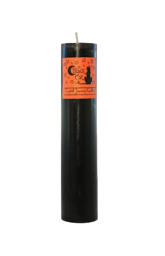 Crystal Journey Herbal Magic Pillars -  Black Cat