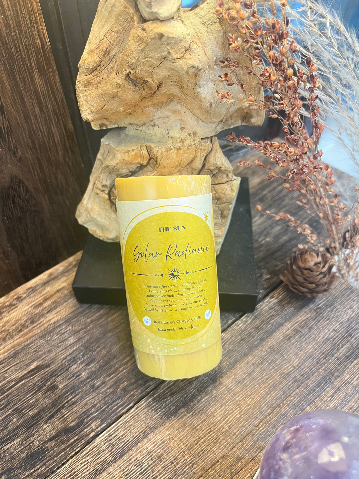 Radiant Soul Planetary Collection Candle - The Sun