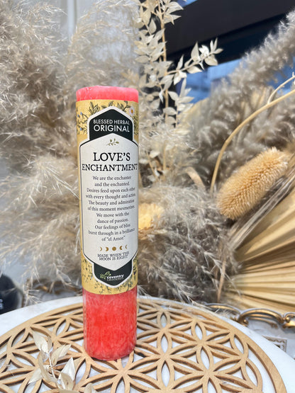 Blessed Herbal Candle - Love&