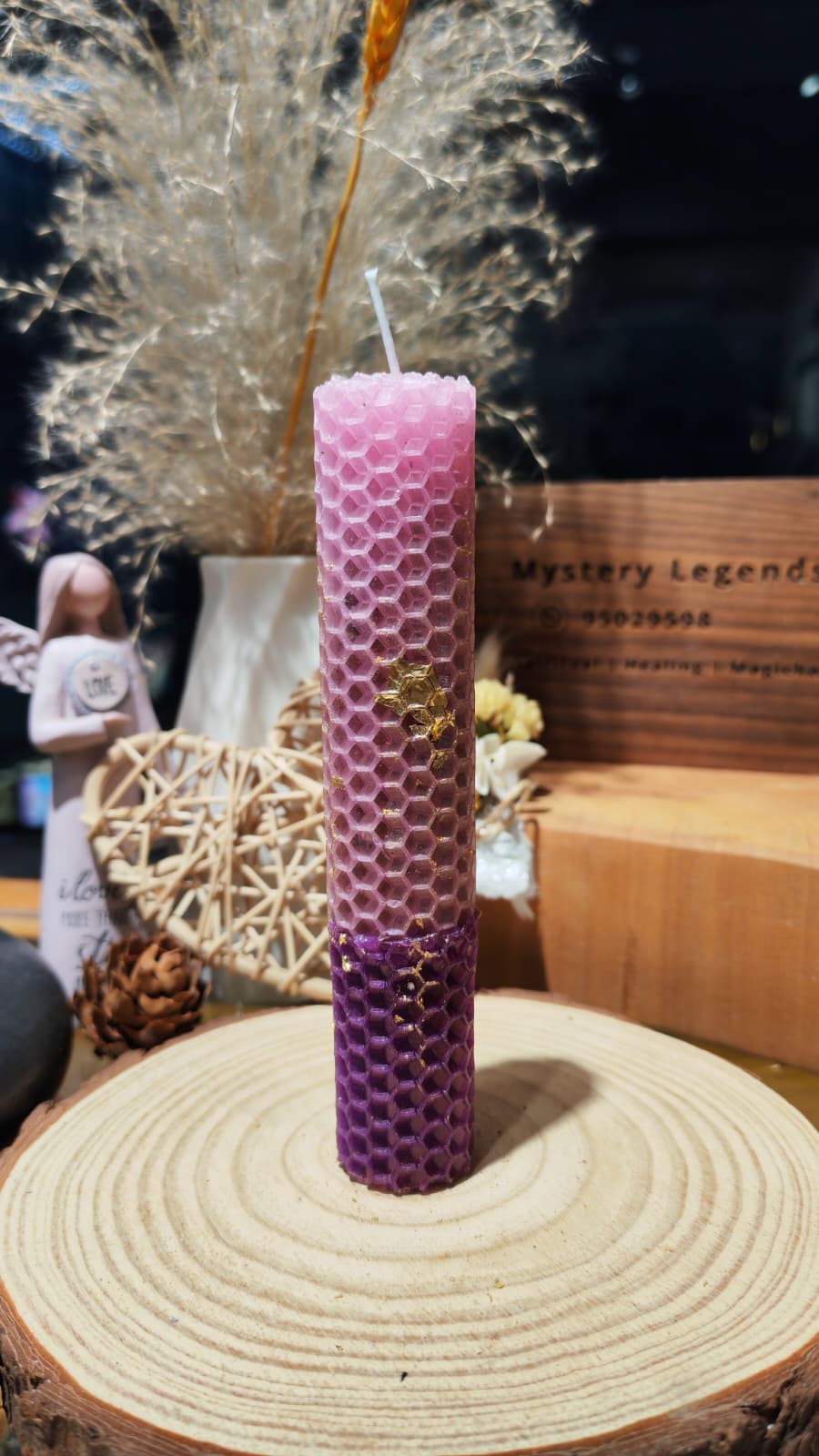 Aphrodite Beeswax Candle