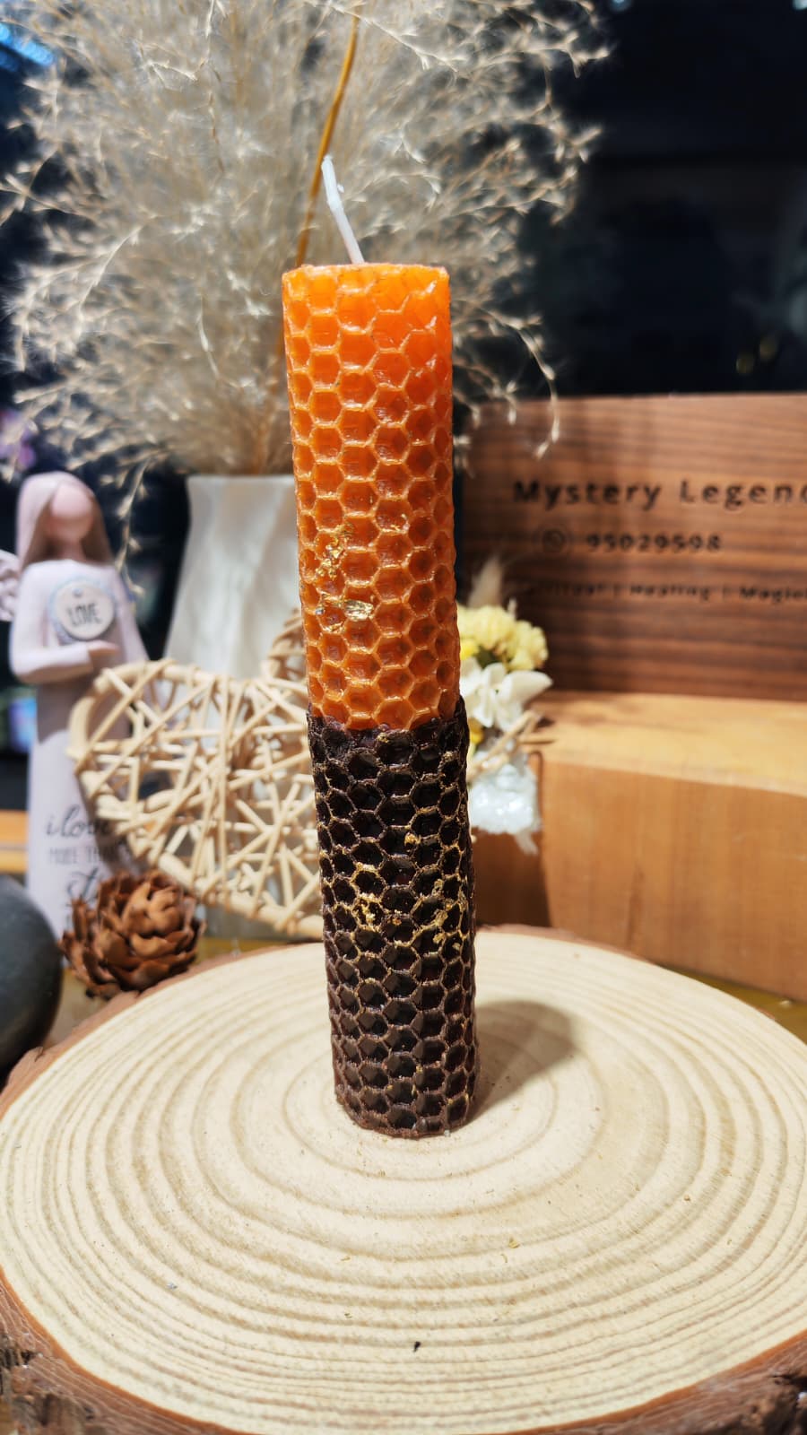 Confirm Relationship Beeswax Candle