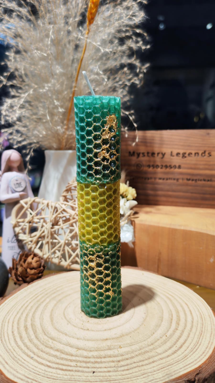 Intense Money Beeswax Candle