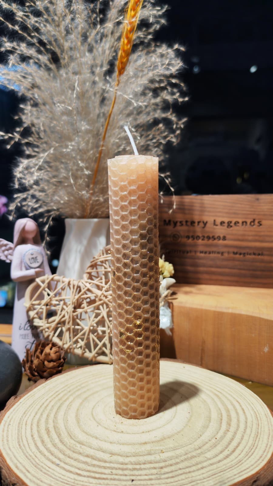 Love at first sight Beeswax Candle