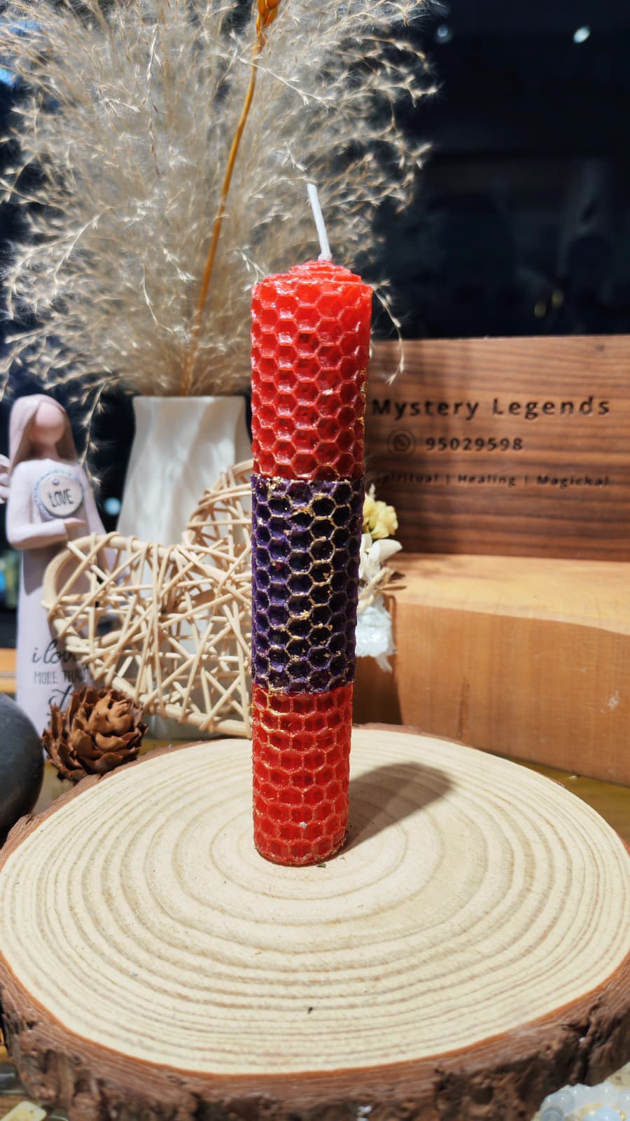 Temptation Beeswax Candle