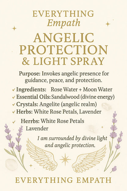 Angelic Protection &amp; Light Spray
