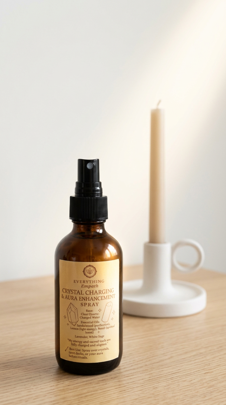 Crystal Charging &amp; Aura Enhancement Spray