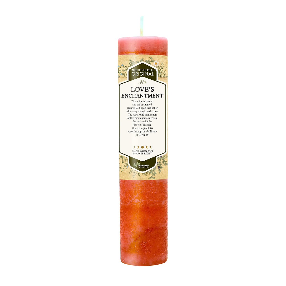 Blessed Herbal Candle - Love&