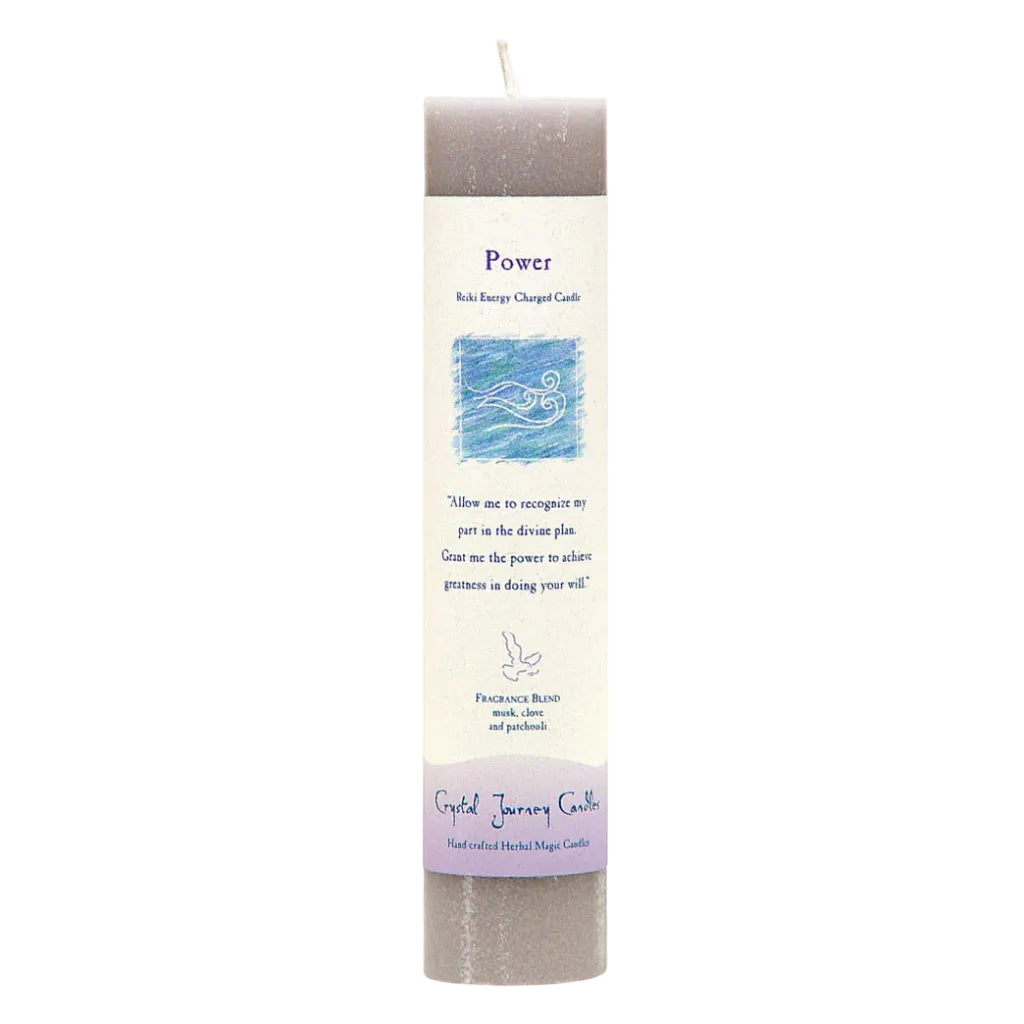 Crystal Journey Herbal Magic Pillars -  Power