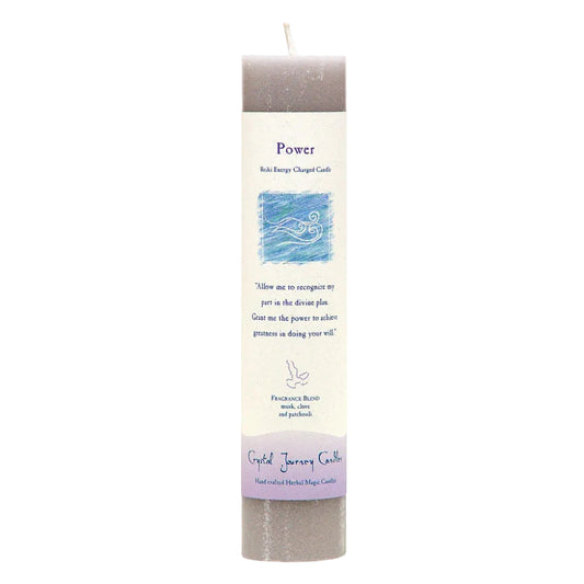 Crystal Journey Herbal Magic Pillars -  Power