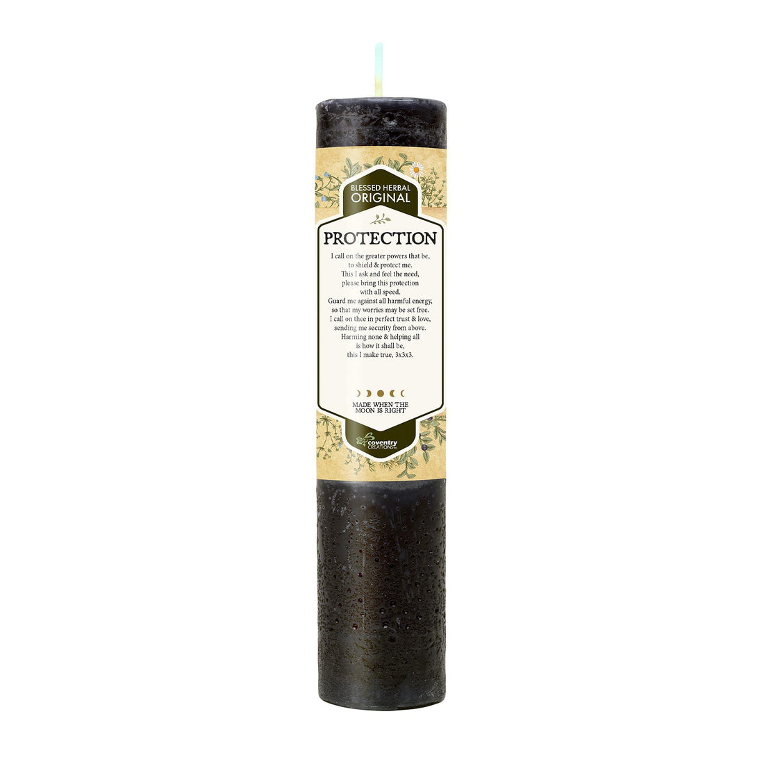 Blessed Herbal Candle - Protection