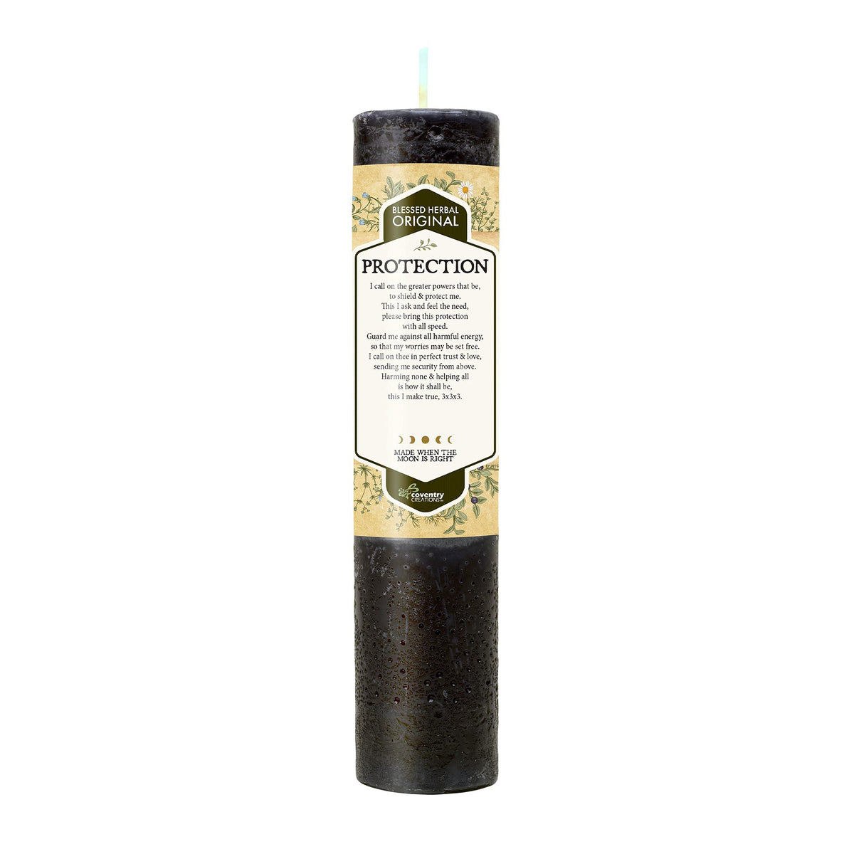 Blessed Herbal Candle - Protection