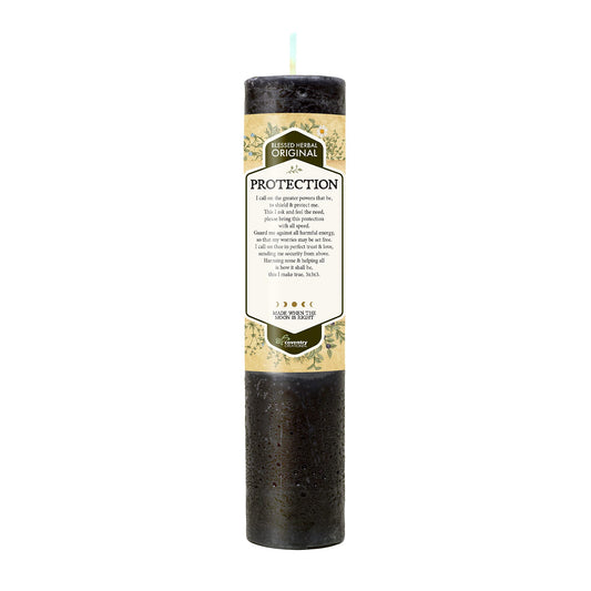 Blessed Herbal Candle - Protection