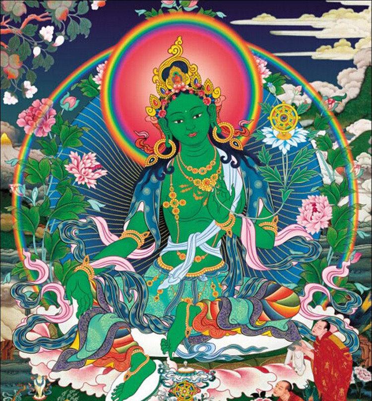 【西安廣仁寺】綠度母及黃財神/月老代拜祈福服務