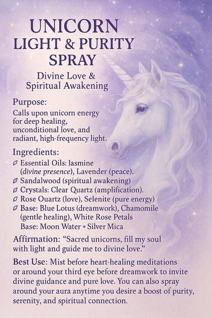 Unicorn Light &amp; Purity Spray